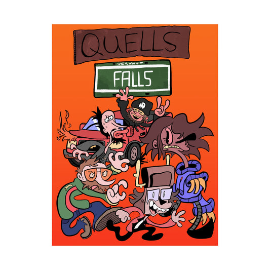Quells Falls Poster